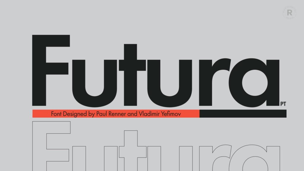 Futura PT, your go-to choice for sleek and contemporary design.